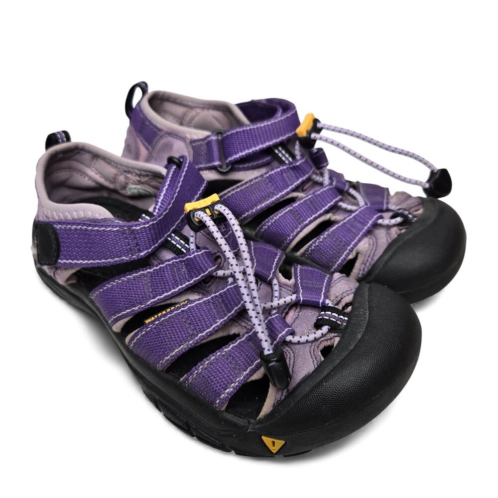 Keen Newport H2 Youth Purple Hiking Sandals‎ Waterproof Outdoor Water Shoe 4